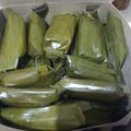 Cooksnap dari Yuli Susma Rahayu untuk resep Lontong isi ONCOM porsi banyak