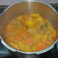 El cooksnap de Luis Felipe Alanzor cuando hizo Pasta tiburón con patatas y pollo.