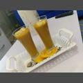Mum Aaareef’s Kitchen 👩‍🍳 's cooksnap of when they made Banana Smoothie 🍌🥛🍫.