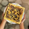 Cooksnap dari dhytaunike untuk resep Fudgy Cheesy Brownies (Brownies Cheesecake) NO MIXER