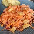 El cooksnap de Angie Heredia cuando hizo Ensalada de zanahoria.