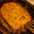 El cooksnap de Eduardo Martinez Padilla cuando hizo Milanesas de pollo rellenas de espinaca y queso.