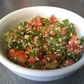 El cooksnap de Betsabé Irene Valor Cásseres cuando hizo Ensalada Tabulé con mijo.