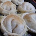 El cooksnap de Patri Alaniz cuando hizo Empanadas choclo, cebolla y queso.