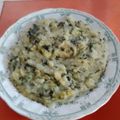 El cooksnap de Tomas Andrade cuando hizo One-pot-polenta con vegetales súper express.