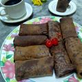 Cooksnap dari anisatur raehan untuk resep Kue dadar gulung coklat