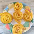 Pinky Jain's cooksnap of when they made Jalebi.