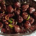 Preeti Sahil Gupta का कुकस्नैप जब उन्होंने ड्राई मंचूरियन(Dry manchurian recipe in Hindi) बनाया था।