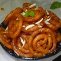 Ritu Singh's cooksnap of when they made Instant jalebi.