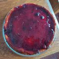 El cooksnap de Gabriela cuando hizo Cheesecake de frutos rojos.