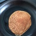 El cooksnap de Dario Solorzano cuando hizo Panqueques de Avena y Banano.