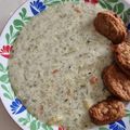 Vivien Vörös Cooksnap-ja, amikor elkészítette a(z) Kapros, cukkinis krumplifőzelék receptet.