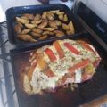 El cooksnap de Juan monet cuando hizo Matambrito de cerdo a la pizza al horno.