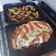 El cooksnap de Juan monet cuando hizo Matambrito de cerdo a la pizza al horno.