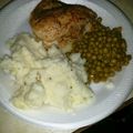 ChefCGarvin's cooksnap of when they made Major's stuffed chicken breast.