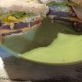 El cooksnap de Lucas Martin Iglesias cuando hizo Chivito Uruguayo.