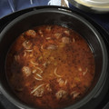El cooksnap de Sergio Quijada Silva cuando hizo Porotos con riendas y longaniza.