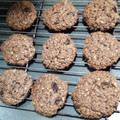 El cooksnap de Silvia Lemos cuando hizo Galletitas de Avena y Manzana con pasas de uvas.