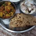 Vardhi rana का कुकस्नैप जब उन्होंने यूपी स्टाईल मटर पनीर (up style matar paneer recipe in hindi) बनाया था।