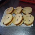 El cooksnap de Claudia cuando hizo Alfajores cookies.