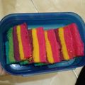 Cooksnap dari Nita Kumala Dewi untuk resep Rainbow Cake Kukus