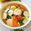 Cooksnap dari Nay's Kitchen untuk resep Cah Pokcoy Bakso Kuah