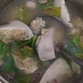 Cooksnap dari Nargis Amira untuk resep Sup Tahu Bakso Ayam Udang dan Jamur Seger