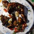Hayat Akber Khan's cooksnap of when they made Bar B Que (Chicken & Beef).