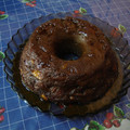 El cooksnap de Pegaso Elisabet cuando hizo Budín de pan de chocolate con pasas de uvas y tropezones de dulce de leche.