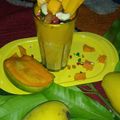 Kalpana Pawar's cooksnap of when they made मँगो लस्सी (mango lassi recipe in marathi).