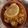 El cooksnap de Melli Ale cuando hizo Arroz con pollo.