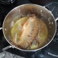 El cooksnap de John J Amaya cuando hizo Bocachicos fritos.