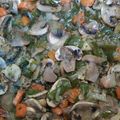 El cooksnap de José Pablo Garrido Suárez cuando hizo Champiñones salteados con verduras.