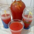Cooksnap-ul lui Laura Maria atunci când a preparat Limonadă de piersici și zmeură.
