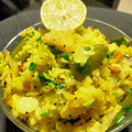 Darshana Patel's cooksnap of when they made Kanda poha.