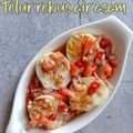 Cooksnap Lily Suryani Mohd Ali semasa beliau membuat Telur Rebus Air Asam.