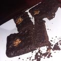 El cooksnap de Nadia Bursa cuando hizo Brownie de banana y chocolate amargo sin azúcar.