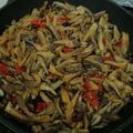 El cooksnap de Anabel Hijano cuando hizo Revuelto de setas🍄.