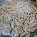 El cooksnap de Mar cuando hizo Fideos caseros.