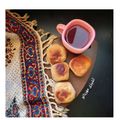 کوک اسنپ مهربانو بعد از امتحان کردن کلوچه‌‌ مغزدار گردویی.