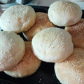 El cooksnap de Jesica Arregui cuando hizo Pan de leche para hamburguesas.