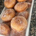El cooksnap de Virginia Carrasco Garcia cuando hizo Berlinas rellenas de chocolate y donuts caseros.