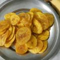 Rajeshwari Bhat's cooksnap of when they made Crispy banana chips.