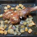 El cooksnap de Eduardo Agudo Alba cuando hizo Paletilla de cordero asada con ajo y romero.