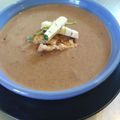 El cooksnap de Cristina Gonzalez cuando hizo 🥣Crema de frijoles con chile chipotle.