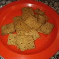 El cooksnap de Eduvina Morete cuando hizo Galletitas integrales de queso y chía.