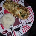 El cooksnap de Flavia Mazzi cuando hizo Berenjenas rellenas con Carne y Vegetales.