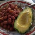 El cooksnap de Juan David Berrio Guerra cuando hizo Frijoles rancheros.