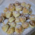 El cooksnap de Natalia Morel cuando hizo Masa bomba o paté a choux con manteca  o aceite.
