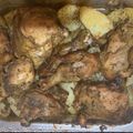 El cooksnap de Jeangel Aguirre cuando hizo PAPAS🥔Al Horno con Muslos🍗de Pollo (Rustidera)...!😍.